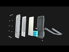 TK07 KCD aluminiowa obudowa solarna lampa powodziowa z szybkim ładowaniem i automatycznym przełącznikiem