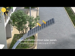 TR08 All In One Solar Street Light 100w 200w 300w Aluminiowa obudowa IP65 Wysoka jasność