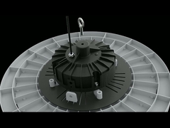 HB02 - fabrycznie nowy reflektor z osłoną PC 100W 150W 200W 300W Highbay UFO przemysłowa lampa LED High Bay