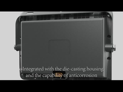 Projektor z panelami mono, lampa solarna, reflektor, czujnik, oświetlenie zewnętrzne, LED, solarne, 5000lm, TK03-2