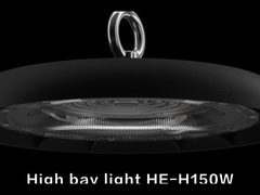 HE-H Aluminiowa przemysłowa lampa LED High Bay do korpusu aluminiowego I Klasa