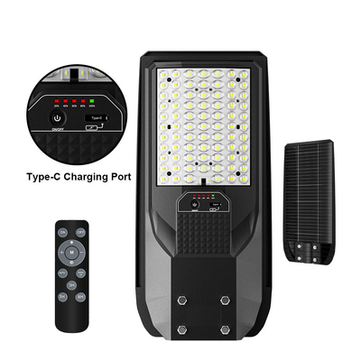 TR-CS Wysoka jasność świetlna All In One Solar LED Street Light z ładowarką typu C i odpornością na wodę IP65