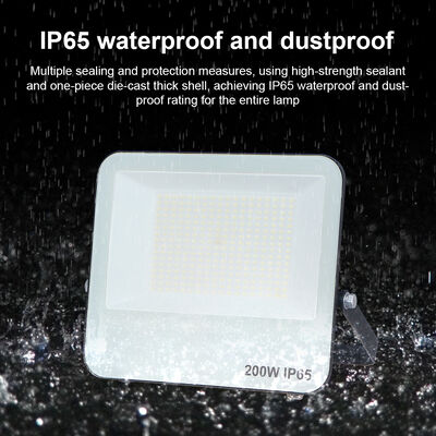 KCD Garden Aluminum 220v Square IP65 Waterproof RGB LED Flood Light with 5 Year Warranty for Outdoor Construction
