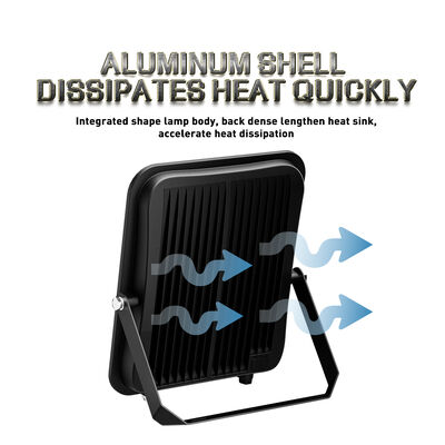 300W IP65 Waterproof LED Flood Light with High Luminous Efficiency for Outdoor Industrial Use