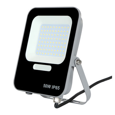 Mały rozmiar 80 lm / w IP65 50 w SMD Ultracienkie światło powodziowe LED do biura